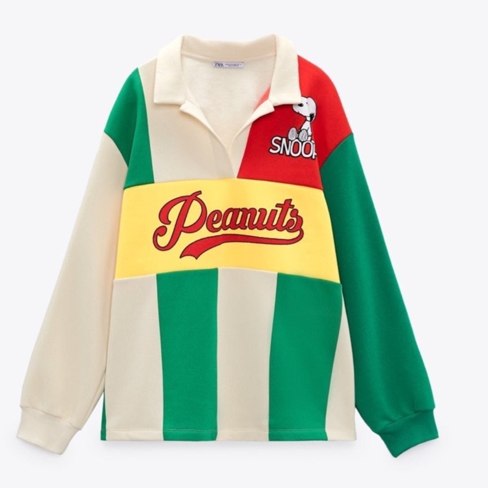 Zara Peanuts Pullover - image 1